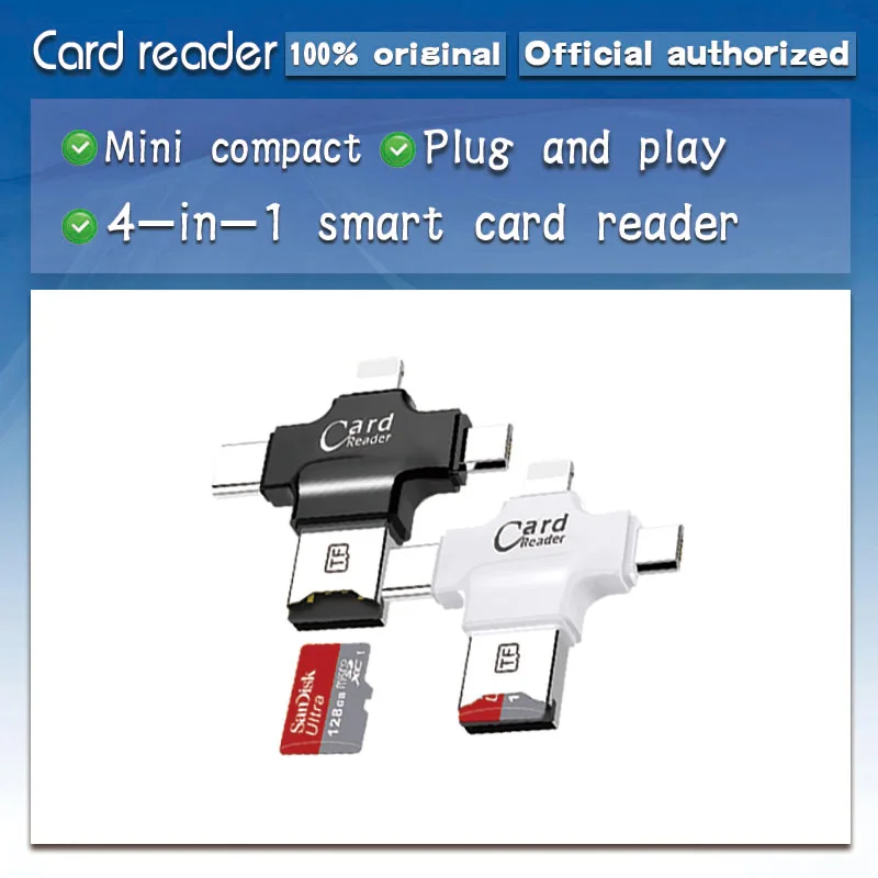 4 в 1 sandisk 32 Гб 64 Флешка OTG USB флэш накопитель для iPhone 5/5s/5c/6/6 Plus/7/ipad кард ридер 16 Гб|drive