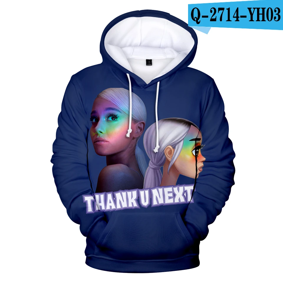 3D Горячая Распродажа, толстовки с 3d принтом Ariana Grande, женские/мужские толстовки, модные уличные толстовки для девочек, толстовки в стиле хип-хоп, толстовки с капюшоном Ariana Grande - Цвет: 3D