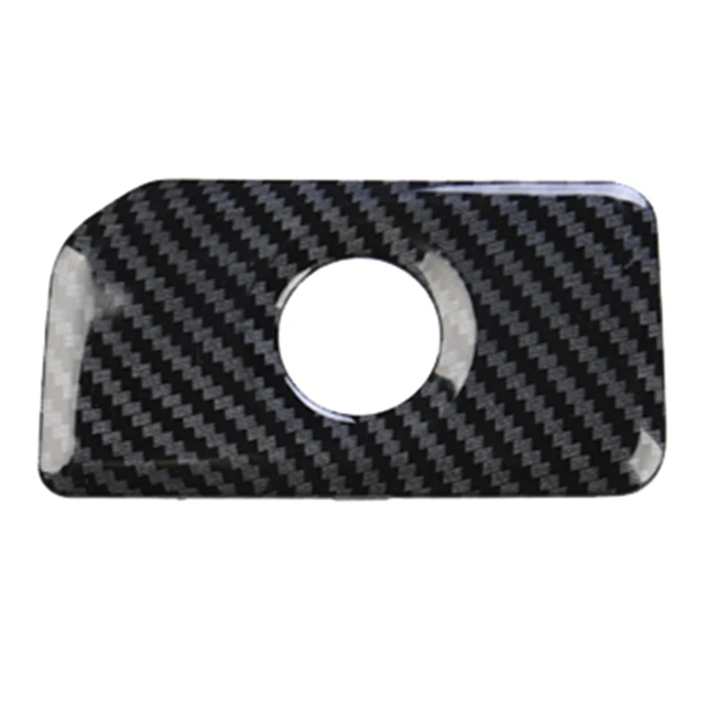 

Car Co-Pilot Glove Boxes Handle Cover Trim for Dodge Ram 1500 2019-2021 Carbon Fiber ABS