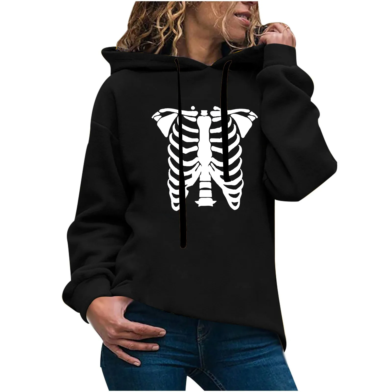 

2021 Autumn Sweatshirt Women Oversized Hoodies Printed Casual Long Sleeve Pulloves Streetwear Women Aesthetic Tenis Masculino