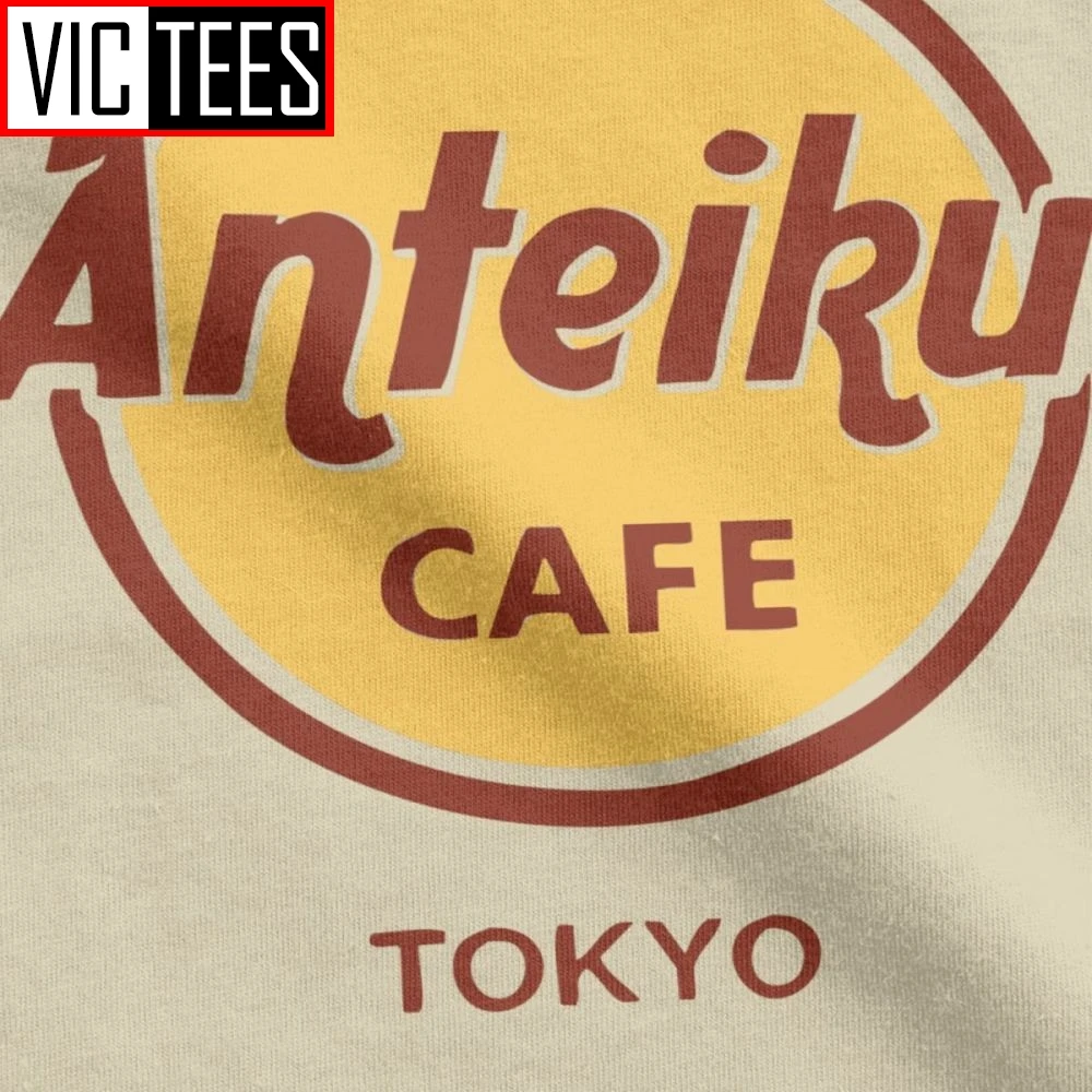 Anteiku Coffee Tokyo Ghoul футболка с японским аниме канеки кэна Мужская круглым воротником