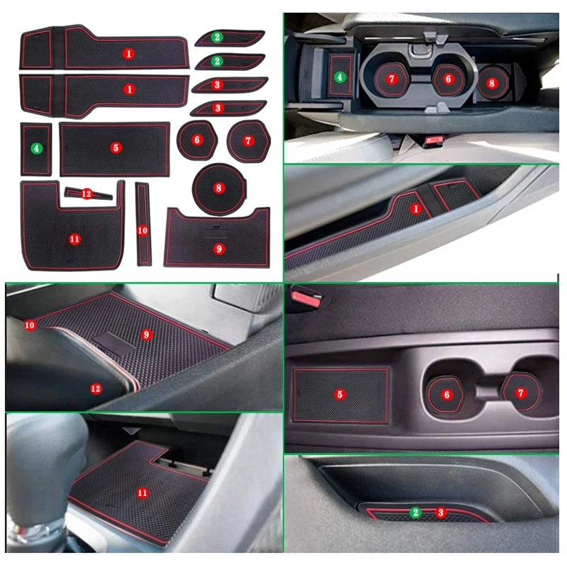 Подходящие под заказ аксессуары для подкладки крышки двери и центральной