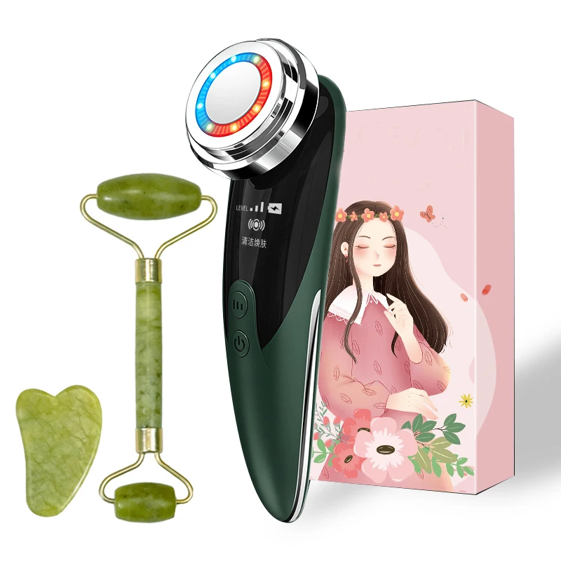 

Facce Massager Radio Frequency Skin Tightening Lift Beauty Appliances Facial Mesotherapy Machine LED Light Therapy Remover RF