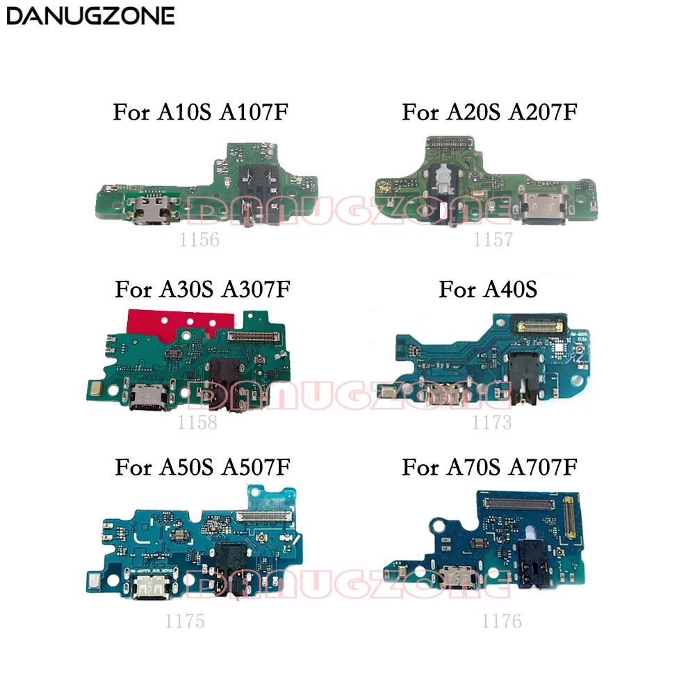 Разъем для зарядной док станции с USB разъемом плата зарядки гибкий кабель Samsung A10S