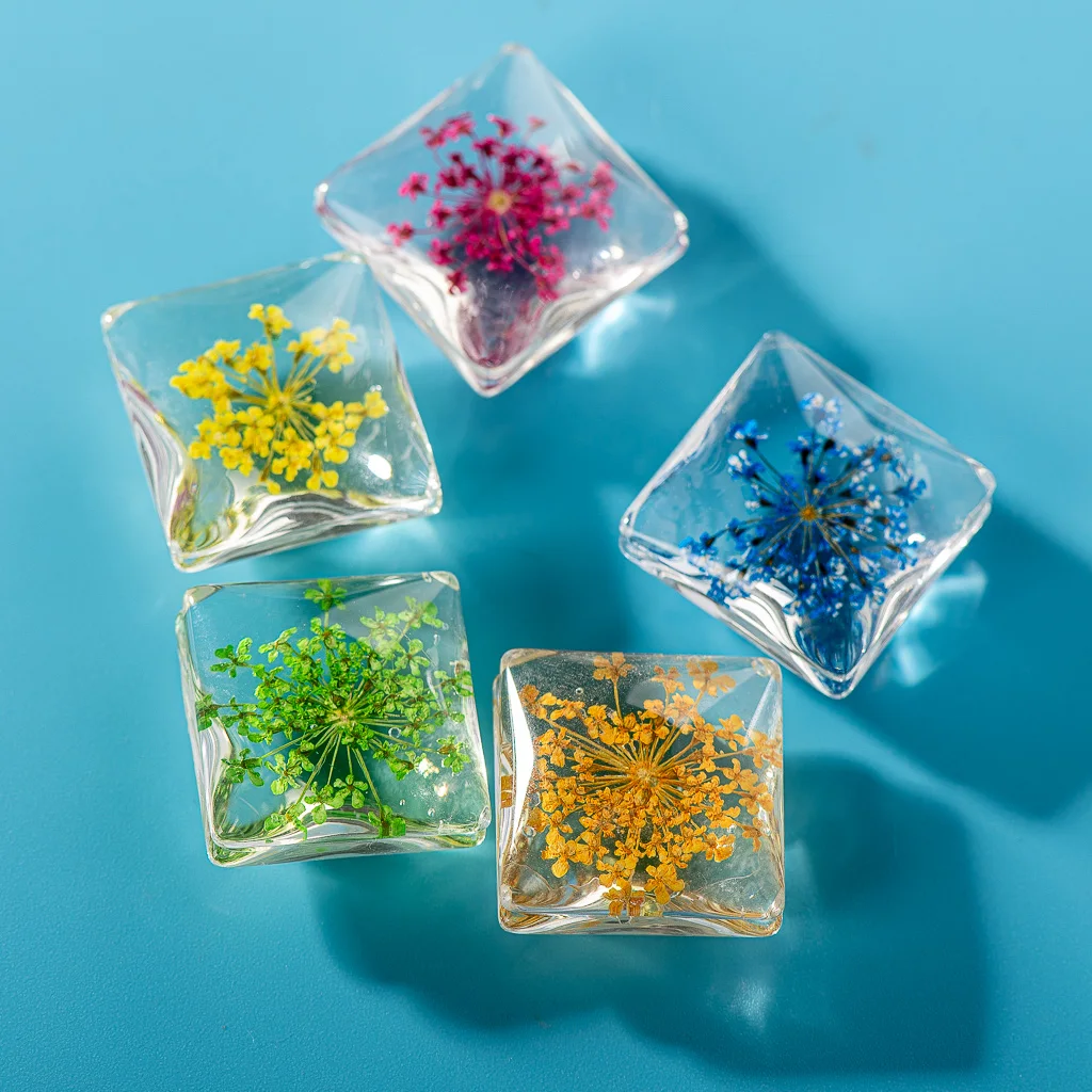 20 #5 шт Стеклянные шарики без крючка и цветы бусины ювелирные изделия для DIY серьги