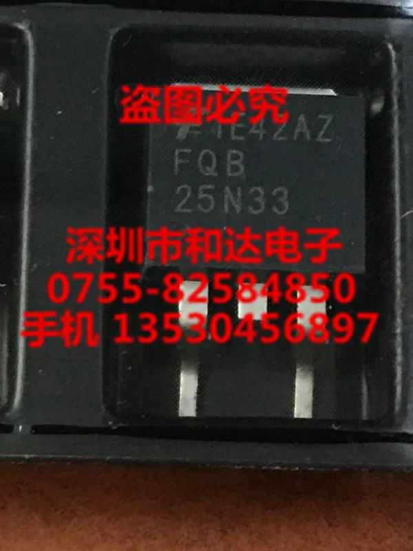 

5 шт. FQB25N33 TO-263 330V 25A