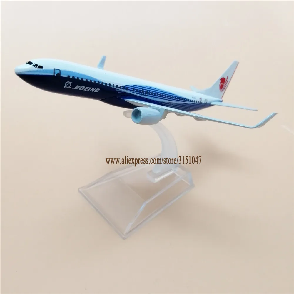 

16cm BLUE Air Indonesian Lion Boeing 737 B737 Airlines Plane Model Alloy Metal Diecast Model Airplane Aircraft Airways Gift