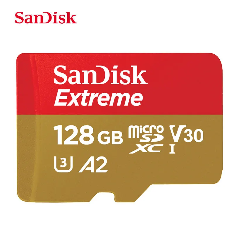 Карта памяти SanDisk A2 высокая скорость 160 МБ/с./с 256 ГБ 128 512 V30 класс 10 UHS I U3 карта Mirco SD