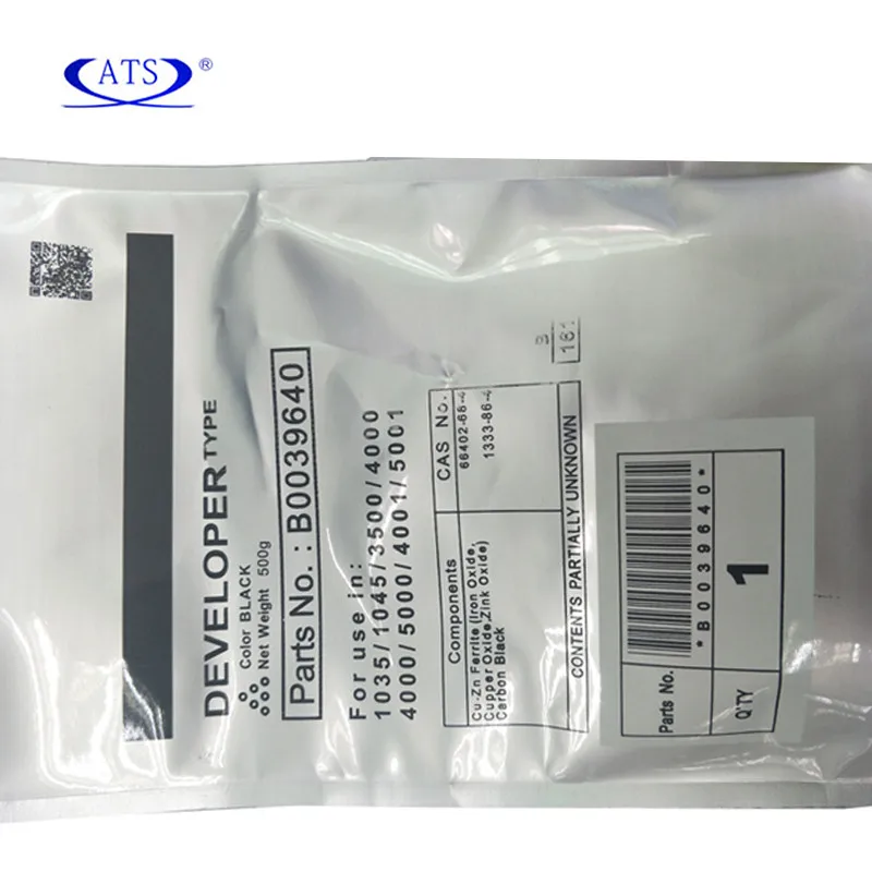 Черный порошок для разработчика Ricoh MP1035 1045 3500 4000 5000 4001 5001 совместимый с MP1045 MP3500 MP4000