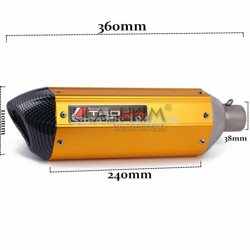 Глушитель для мотоцикла GY6 125cc 150cc 152QMI 157QMJ+ db killers escape kymco 125 150 модифицированный мотоцикл Скутер rapovic