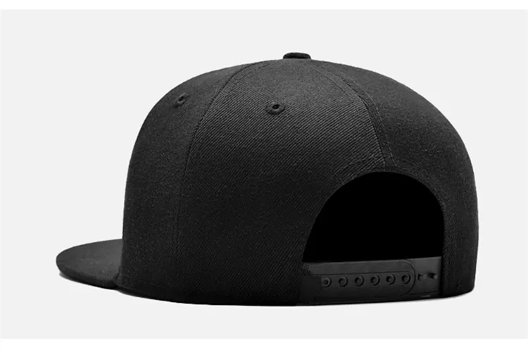 Мужские и женские бейсболки Snapback однотонные Хлопковые европейский стиль
