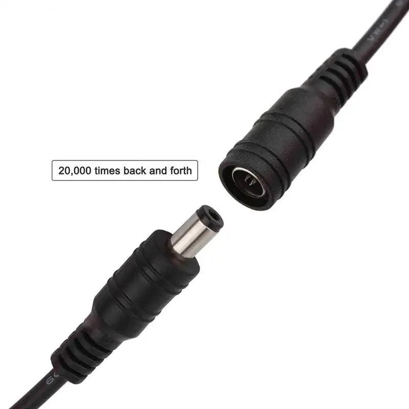 

12V DC Power Cord 5.5*2.1mm Male Female Power Adapter Extension Cable 1m 2m 3m 5m 10m CCTV Camera Extend Wire For Home Appliance