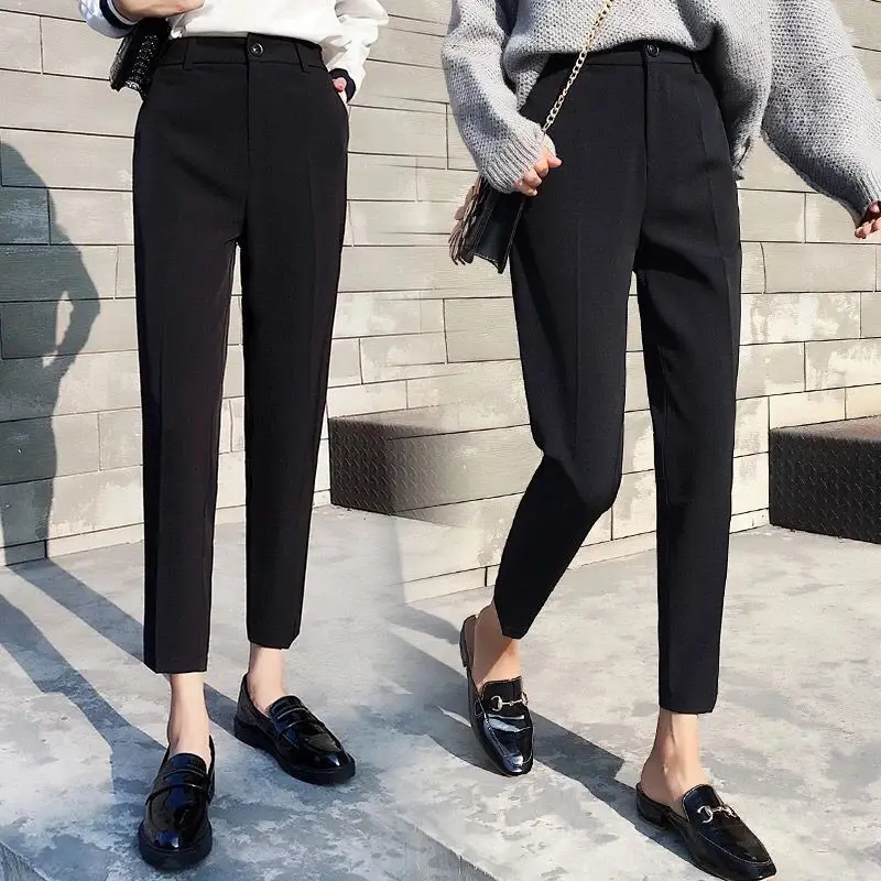 

Женские брюки-карго из хлопка, укороченные брюки, широкие летние тонкие дымчатые брюки, модель Vadim на весну, 2020
