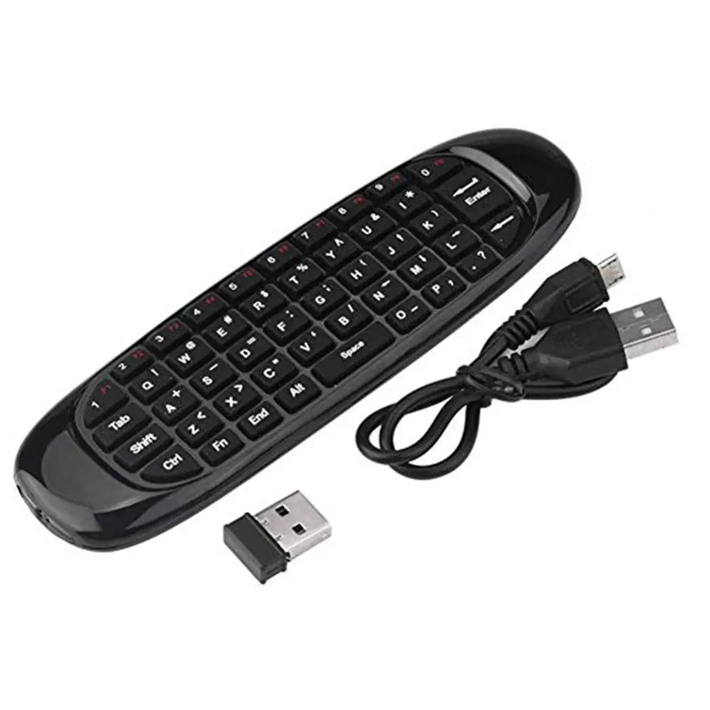 c120 multi language version wireless air mouse mini keyboard mouse somatosensory gyroscope double sided remote control free global shipping