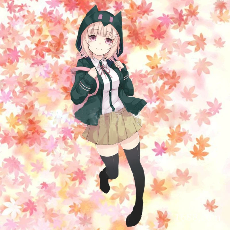 Костюм для косплея из аниме данганронпа униформа наньами и Чиаки счастливого