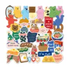 Для выведения токсинов, 40 шт1 лот, ins, милые хлопковые носки в Корейском стиле, без пятки, Пикник Медведь для милых девочек стикер для скрапбукинга 