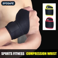 1pc sports adjustable wrist brace thumb stabilizer wrist support wraps for volleyball badminton tennis basketball weightlifting