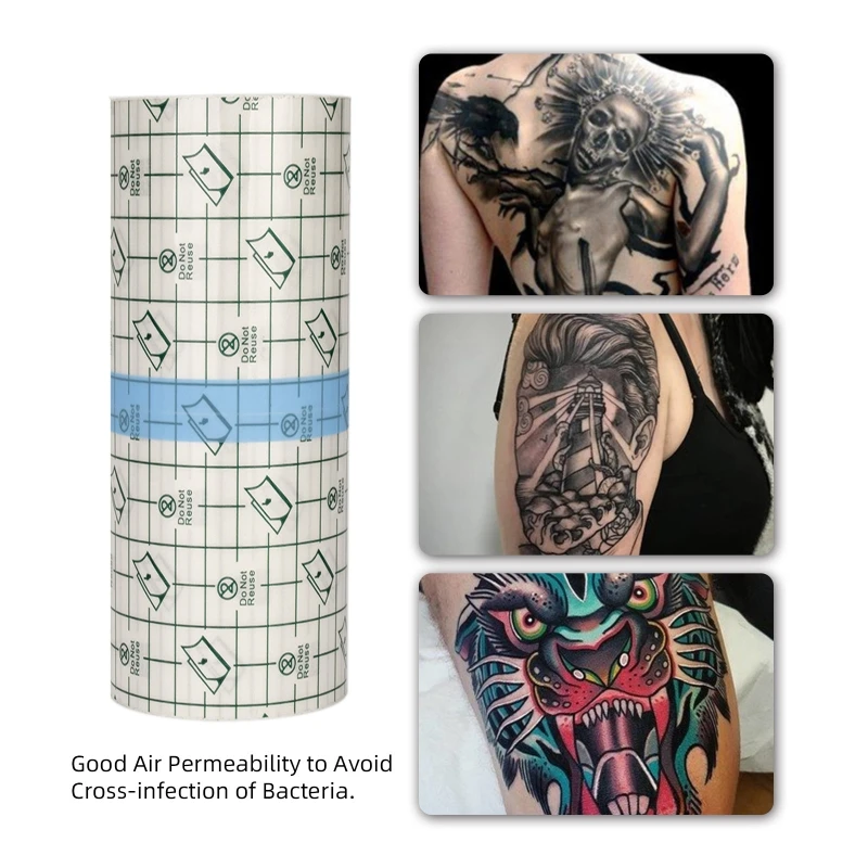

10M Tattoo Repair Stickers Protective Waterproof Film Breathable Tattoo Aftercare Bandage Membrane Tape Accessories