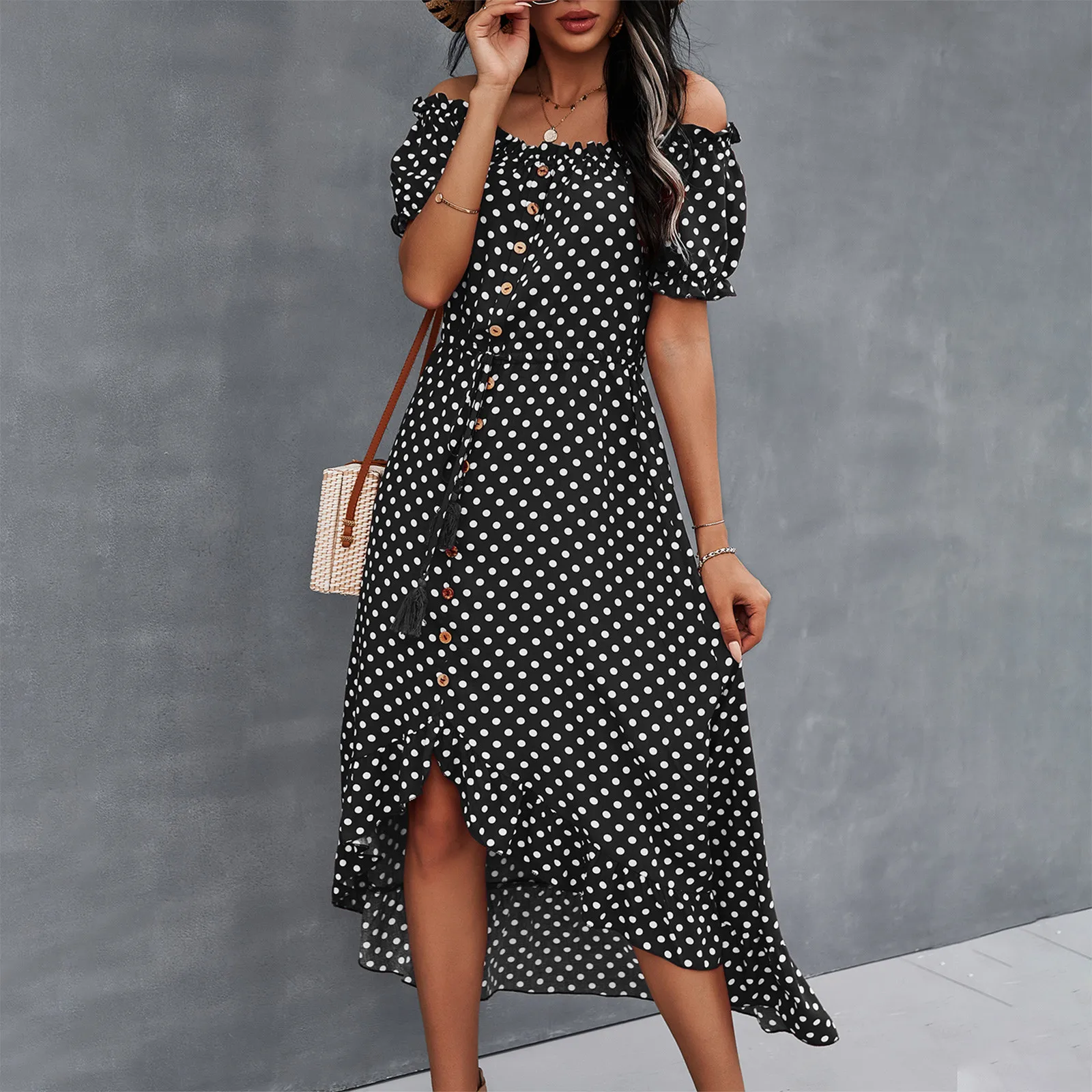 SAGECE женские свободные на новогоднюю тематику раздел Модное шифоновое платье