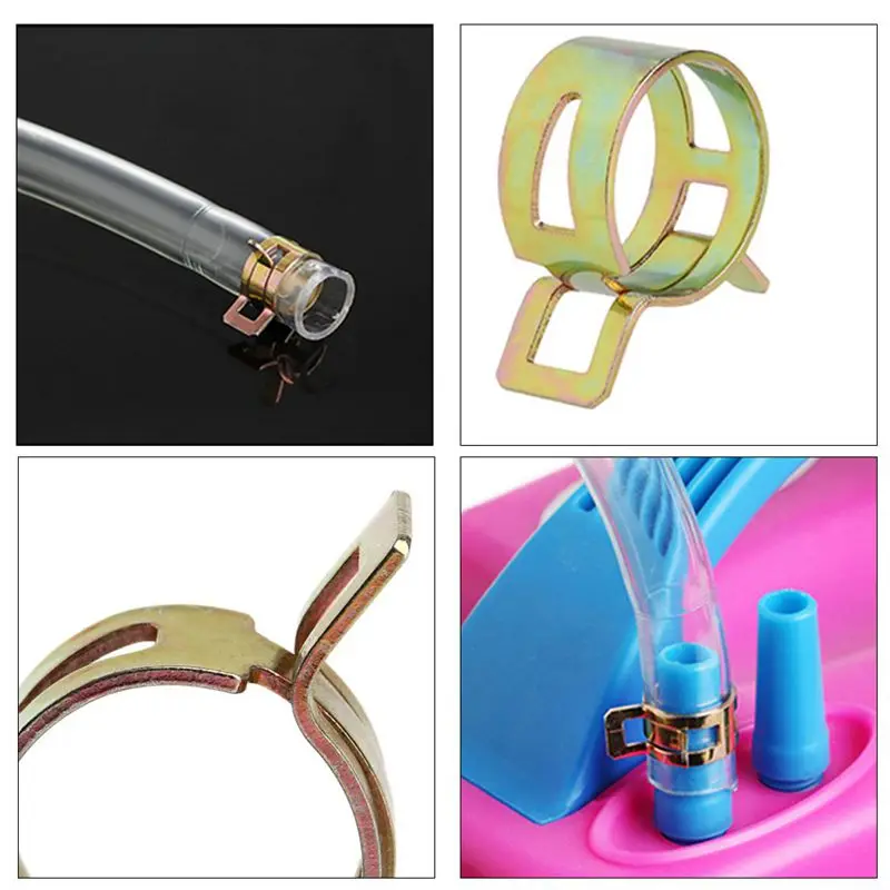 Пружинный хомут для шланга 96 шт./8 размеров топливная/Силиконовая Вакуумная труба