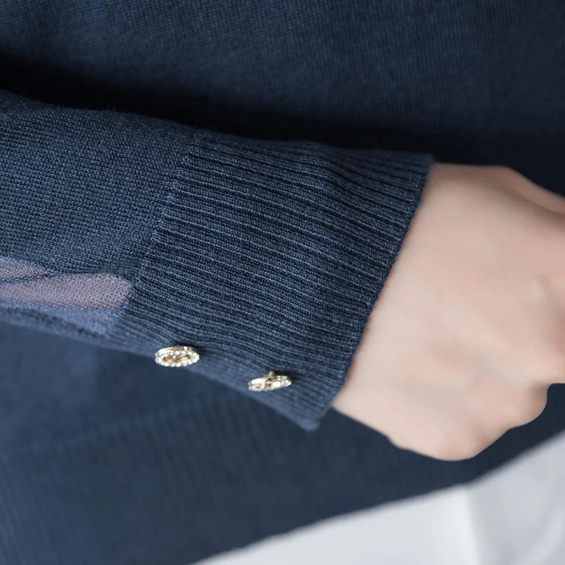 

Women's Sweater 2021 Autumn Spring Korean Fashion Pullovers Women's Clothing Hollow Jumper Tops Long Sleeve Sweater For Woman