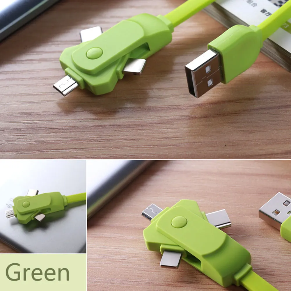 KISSCASE 3 в 1 usb type C Micro usb type-c кабель для iPhone 7 Xr Быстрый Кабель зарядного устройства usb C кабель для Xiaomi Redmi; Huawei samsung