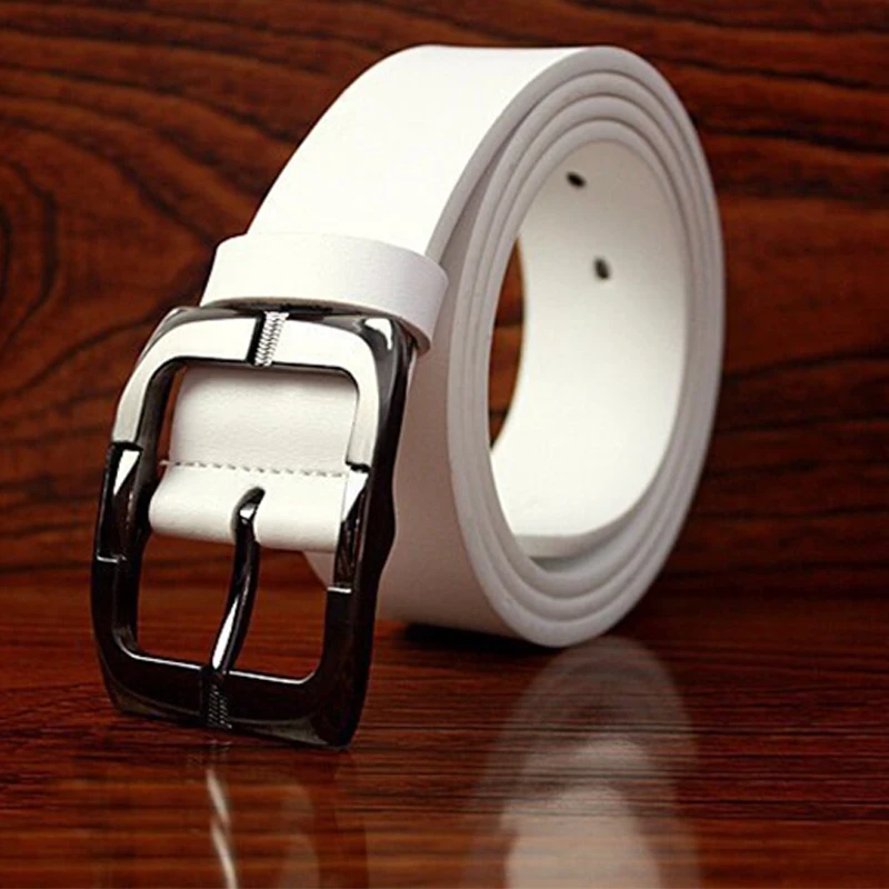 

New High Quality Luxury Brand Leather Belt Designer Belts Men Pin Buckle Black Business Trouser Strap Cinturones Hombre Cinto