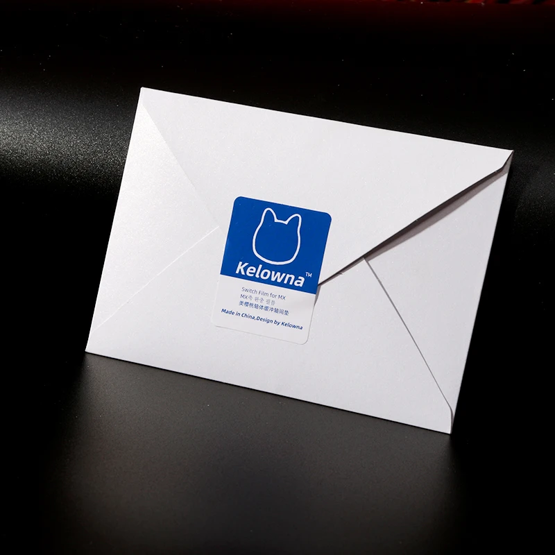 

1 упаковка Kelowna Clear MX Переключатель пленка для механической клавиатуры HTV Валовая пленка для ремонта