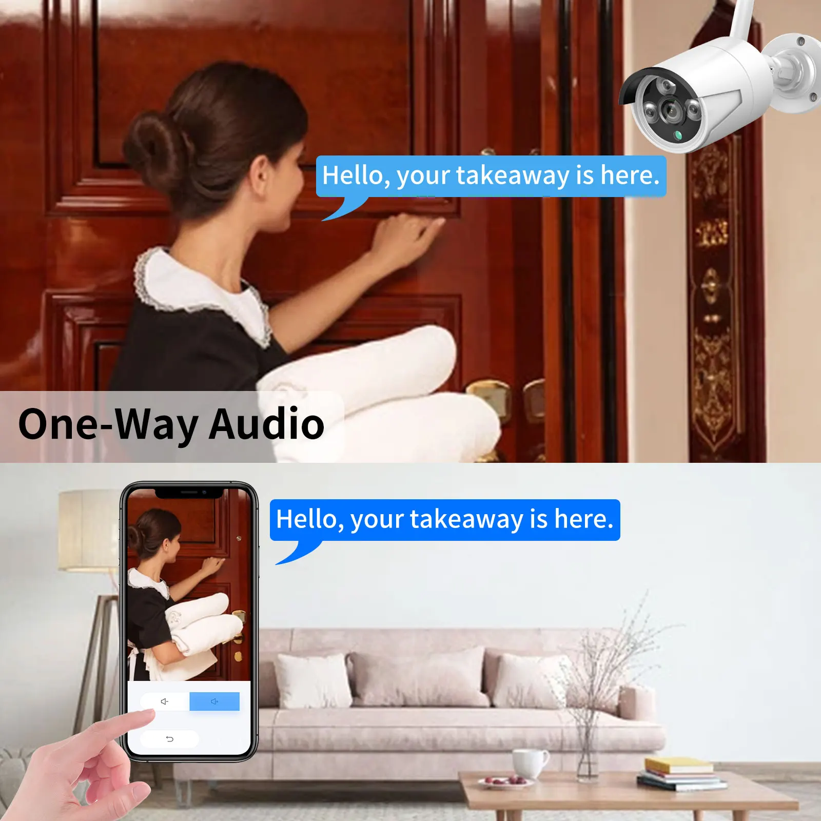 Pаспродажа Система видеонаблюдения Gadinan, 8 каналов, Wi-Fi, распознавание лица