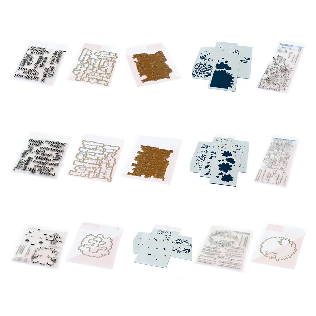 

Letters Leaves Blooming Flower Cutting Dies Stamps Stencil Hot Foil Scrapbook Diary Decoration Embossing Greeting Card 2021 DIY