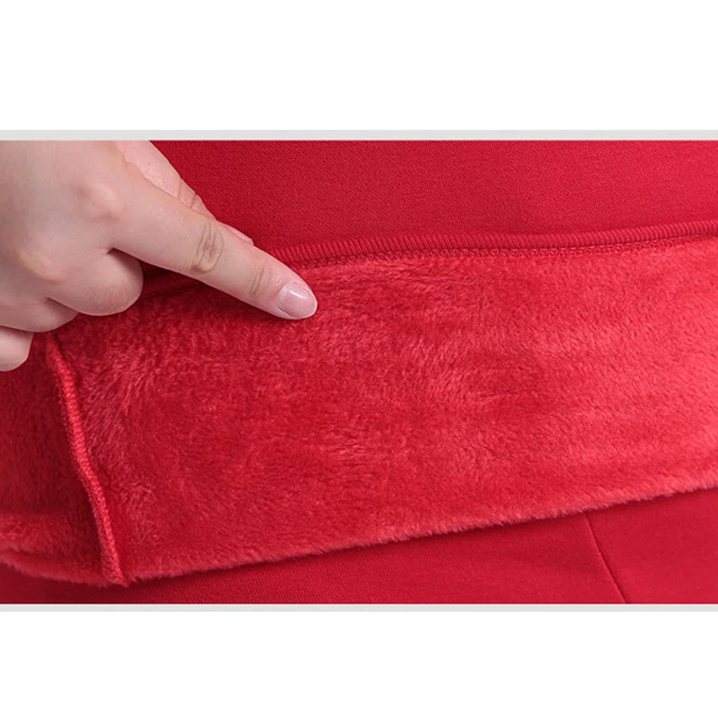 Women's Thermal Underwear Winter Sets Plus Size Tops Velvet Pants Long Johns Clothes 2 Piece Set At Home Warm Suit Free Shipping