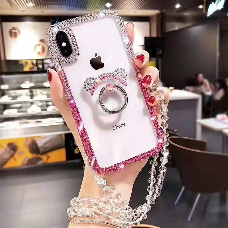 Bling Lovely Crystal Diamonds Rhinestone Stones Phone Case Cover For Xiaomi Redmi5 6 4X 4A 5A 6A Note4 5 7 Pro Note4X |