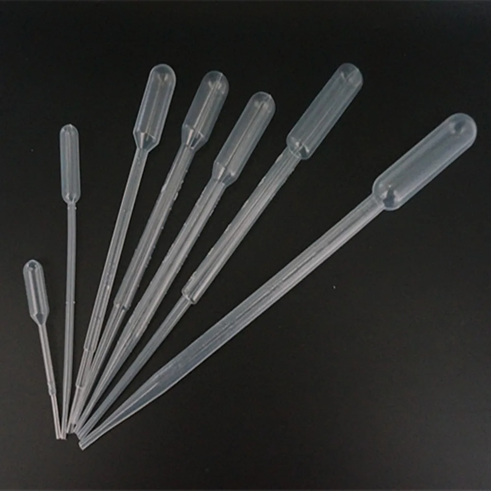 Бесплатная доставка Полиэтиленовая пипетка капельница 0 2 мл/0 5 мл/1 мл/2 мл/3 мл/5