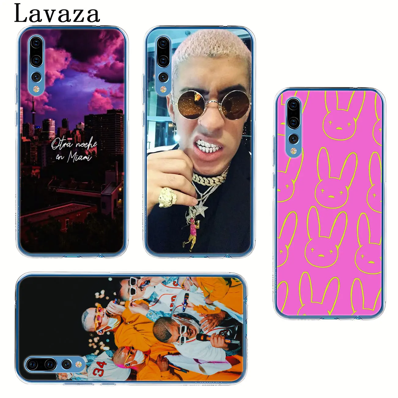 Lavaza плохой кролик рэп певицы чехол для телефона huawei Y9 Y7 Y6 Prime 2018 2019 Honor 20 10 8 8C 8X9X9 Lite