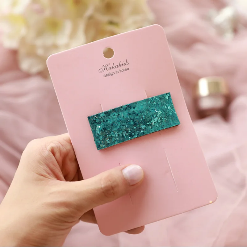 4 шт./компл. детские заколки для волос с блестками головной убор милые аксессуары