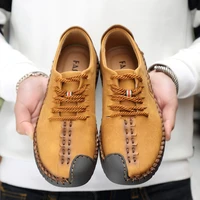 2020 new men shoes hot sale casual shoes casual loafers vintage style men loafers quality split leather footwear zapatos hombre