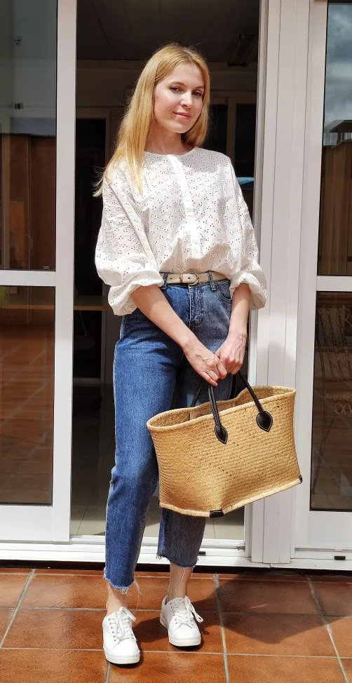 Весенне осенняя свободная однобортная рубашка с длинными рукавами круглым