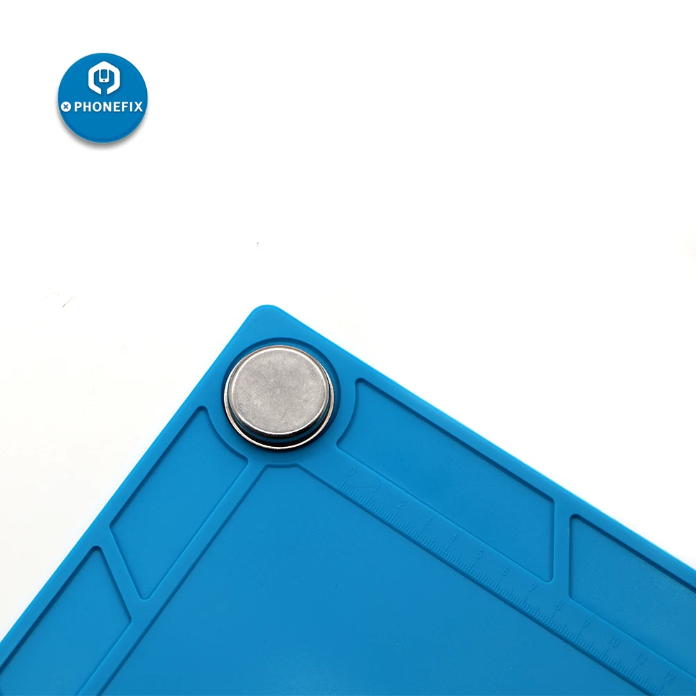 PHONEFIX 23 см* 34 см термостойкий Коврик Теплоизоляционный силиконовый коврик для обслуживания платформы для BGA сотового телефона BGA ремонт пайки