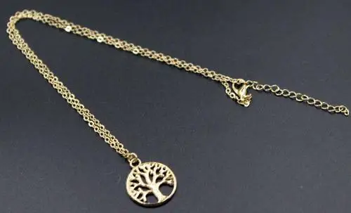 

Fashion Women Jewelry Retro Tree of Life Alloy Charm Pendant Necklace