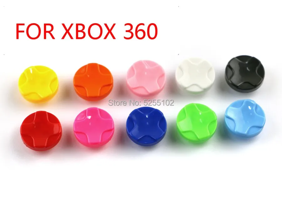 50 шт. для XBOX 360 Пластик джойстик палочки аналоговый кросс-кнопки Dpad D-pad проводной и