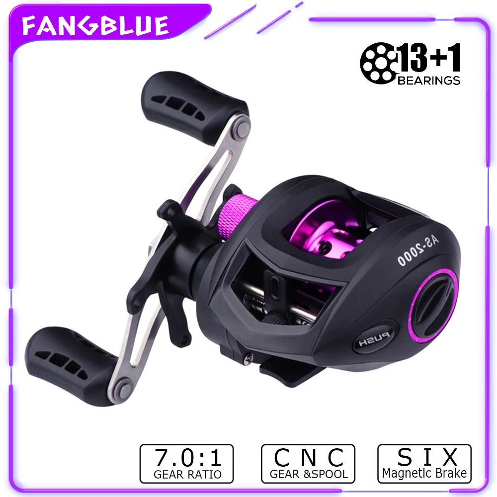 Катушка для Пресноводной рыбной ловли 7 0: 1 Шестерни соотношение точное золотник