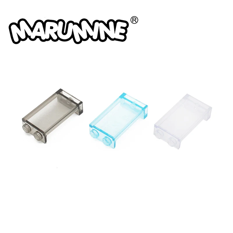 Marumine кубики MOC 80 шт. настенный элемент 1X2X3 дома блок окно 2362 стеклянная панель