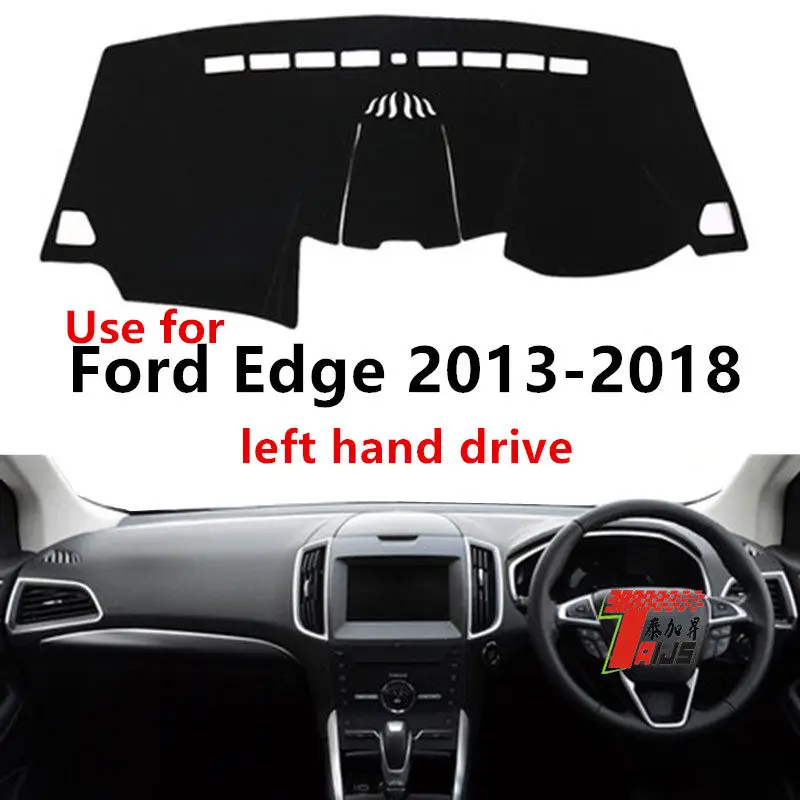 Taijs крышка приборной панели автомобиля с правым рулем для Ford Edge 2013-2018 высокая