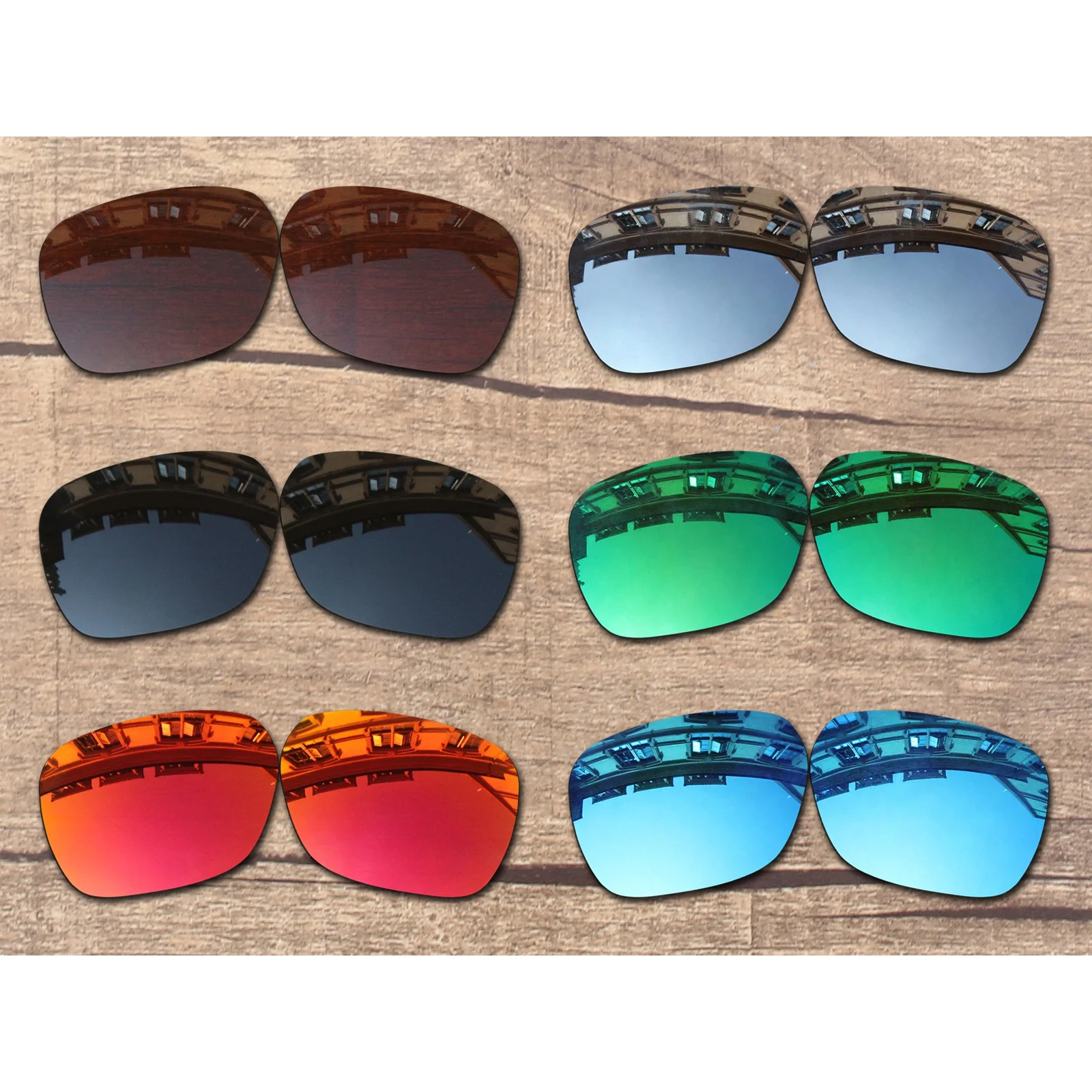 Vonxyz 20+ Color Choices Polarized Replacement Lenses for-Oakley Latch Key M OO9394 - 52mm Frame