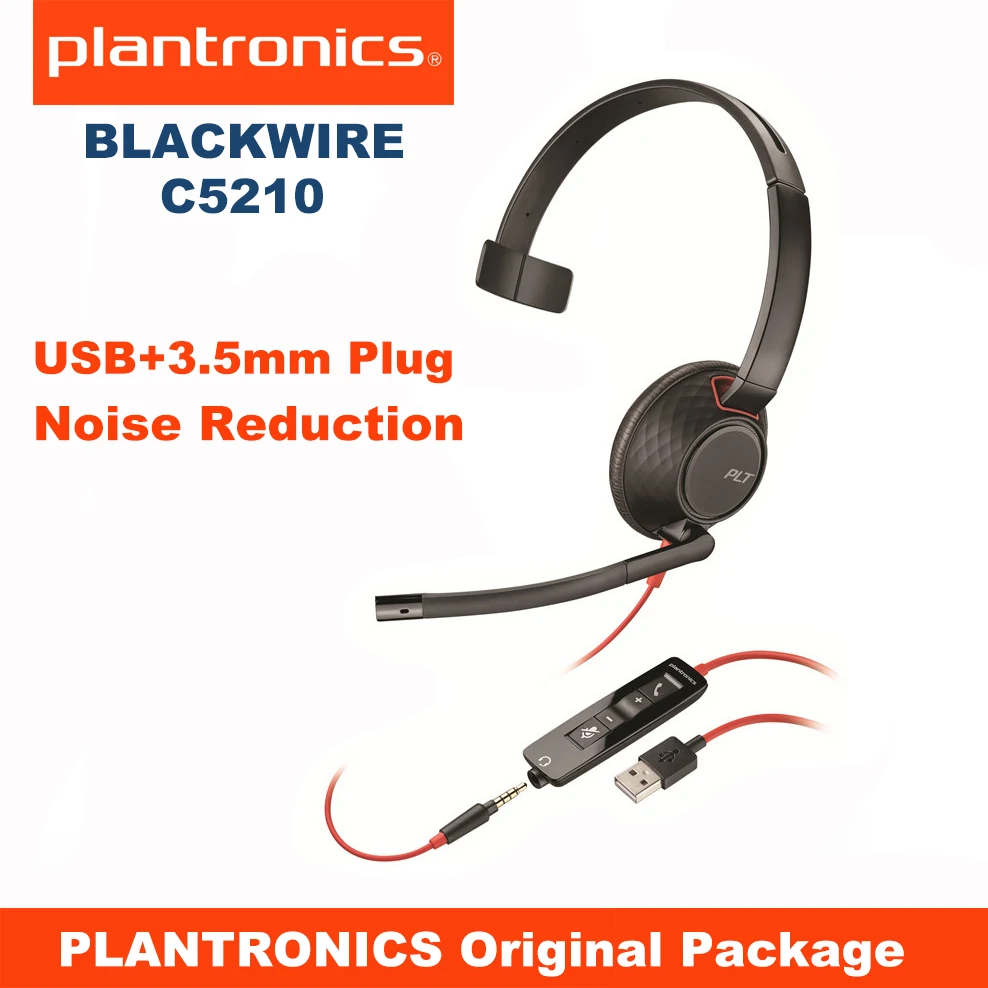 POLY Plantronics Blackwire C5210 USB 