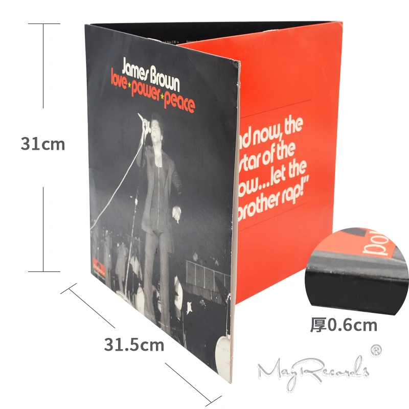 25 шт. пластиковые перезаряжаемые наружные рукава для виниловых записей GATEFOLD 2LP