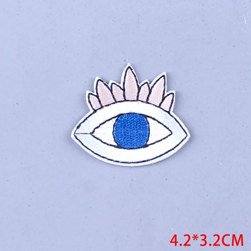 5P-PE4512CT Pulaqi повязка патч на одежду вышивка Ремонт Патчи мультфильм Железный На Патчи для одежды куртка мультфильм маленький клей стикер - Цвет: 5P-PE4512CT