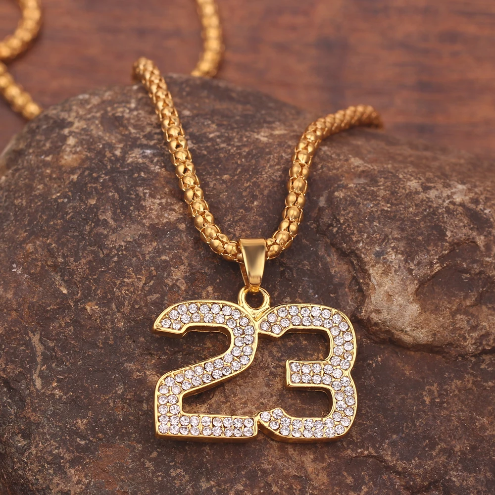 Мужское ожерелье с кубинской цепочкой в стиле хип-хоп подвеской виде легенды