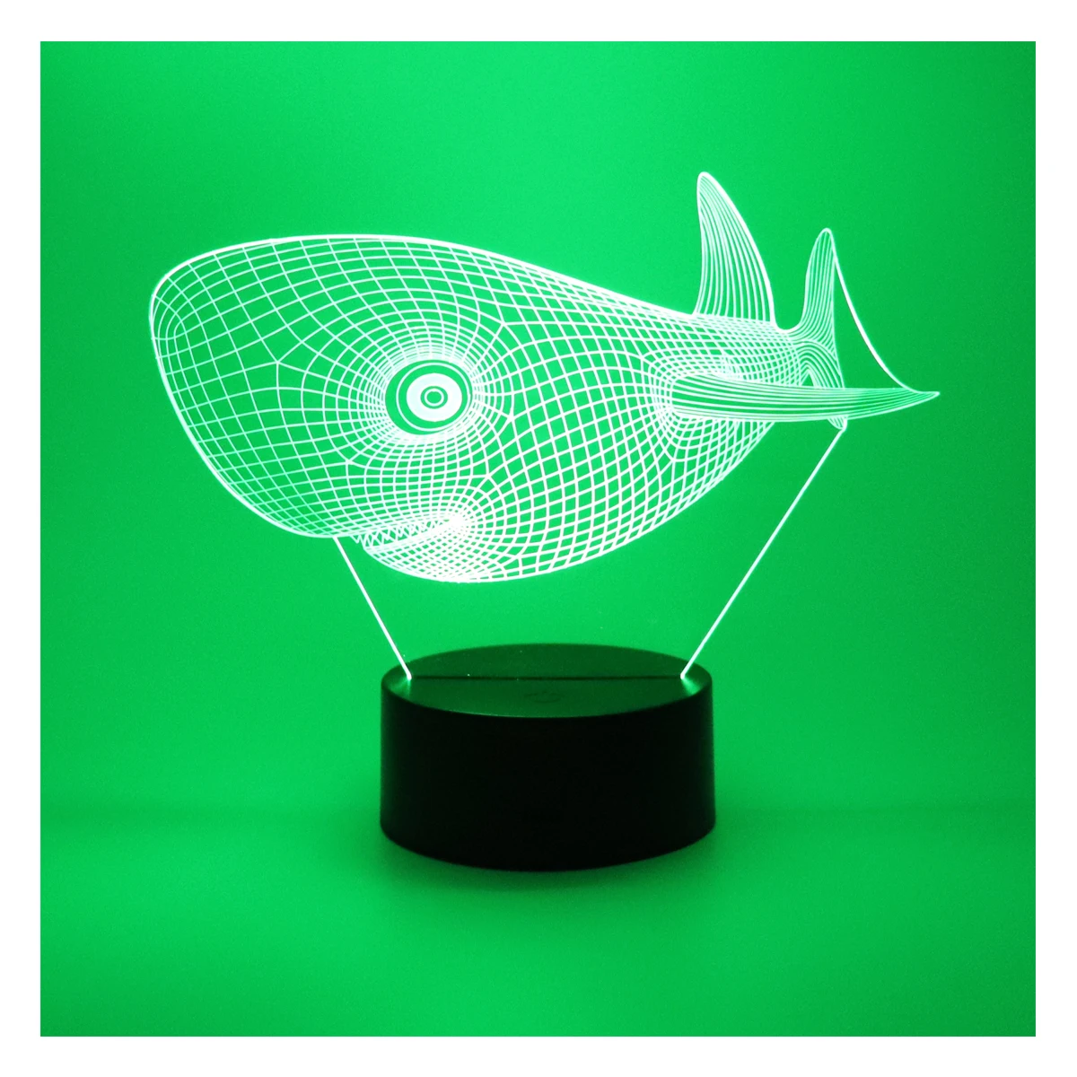 3D лампа КИТ Форма настольная светильник 7 цветов Изменение сенсорный Управление