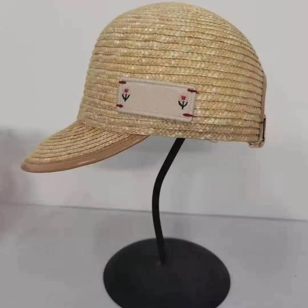 

New Summer Sun Hat Bow Ribbon Panama Beach Hats For Women Chapeu Feminino Sombrero Floppy Straw Hat2021